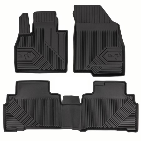 Tappetini compatibili con Chery Tiggo 8 II dal 2024 in poi, su misura in Gomma TPE